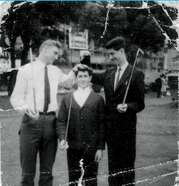 Golfers - Pete Larter, Paddy Manning, John Jardine