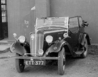 Ken Burnett's first car - NICE!