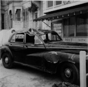 Geoff Walton's MGA in 1964