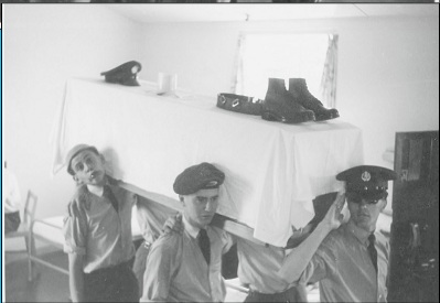 More bored apprentices messing about with a locker