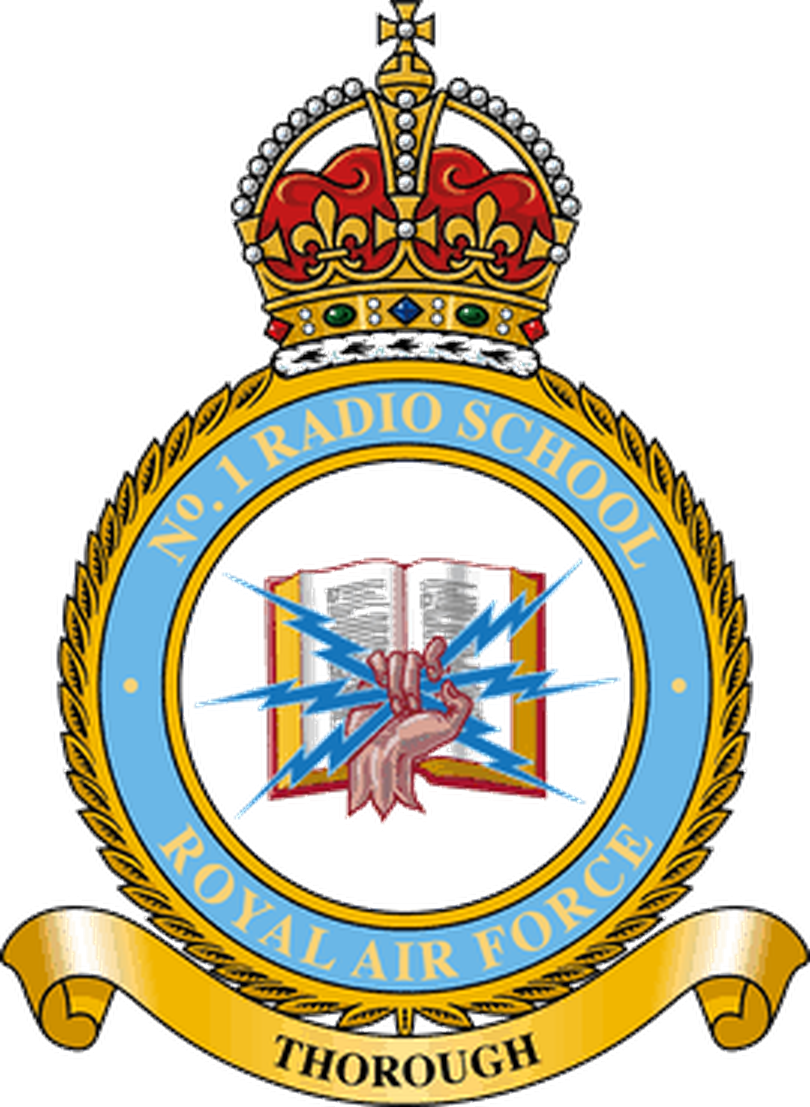 No.1 Radio School, Royal Air Force badge